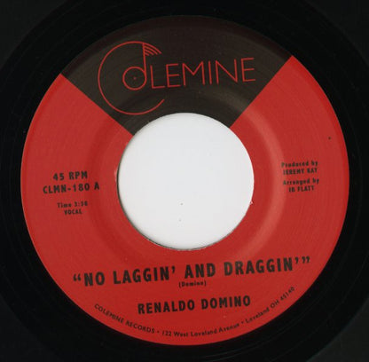 Renaldo Domino『No Laggin' and Draggin' / Give Up The Love』US Colemine Records 7inch（CLMN-180）シカゴ・ソウル 現行録音