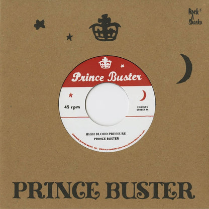 Prince Buster – High Blood Pressure / Raindrops Falling (RSPB7-009) 7inch JPN Rock A Shacka｜新品7インチ
