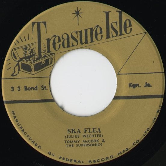 Tommy McCook『Ska Flea / I Wish I Had Someone』JPN Treasure Isle 7inch（T049）Spanish Fleaスカ・カヴァー 未発表音源