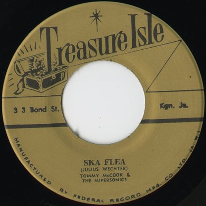 Tommy McCook『Ska Flea / I Wish I Had Someone』JPN Treasure Isle 7inch（T049）Spanish Fleaスカ・カヴァー 未発表音源