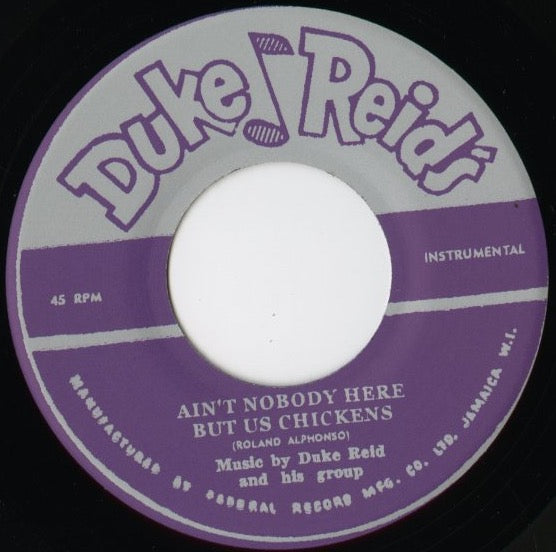 The Duke Reid's All Stars『Ain't Nobody Here But Us Chickens / Bells of Love』JPN Treasure Isle 7inch（T021）60年代初期 ヴィンテージ・ジャマイカン・サウンド