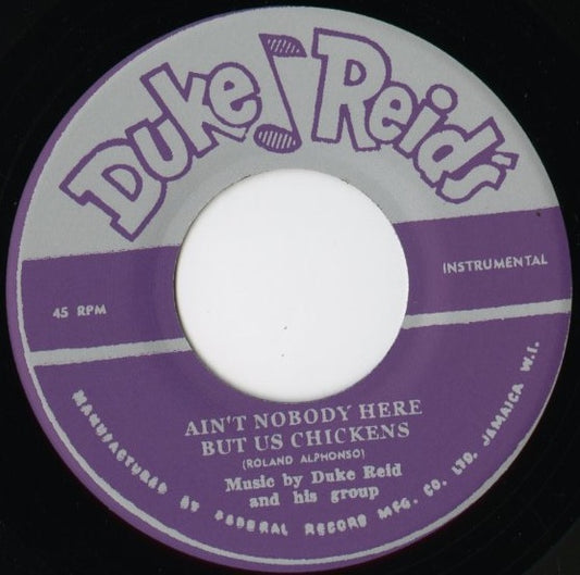 The Duke Reid's All Stars『Ain't Nobody Here But Us Chickens / Bells of Love』JPN Treasure Isle 7inch（T021）60年代初期 ヴィンテージ・ジャマイカン・サウンド