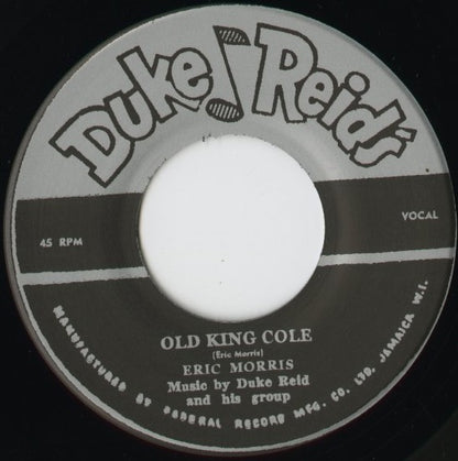 Eric Monty Morris『Old King Cole / Strolling In』JPN Treasure Isle 7inch（T043）未発表ジャマイカンR&B レア音源