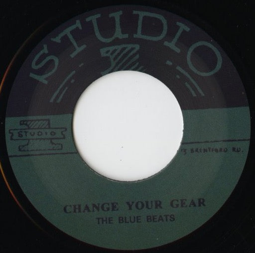 The Blue Beats『Change Your Gear / Lee Harvey JNR.』JPN 7inch（RSCS7-001）スカタライツ参加 ヴォーカル・スカ秘宝