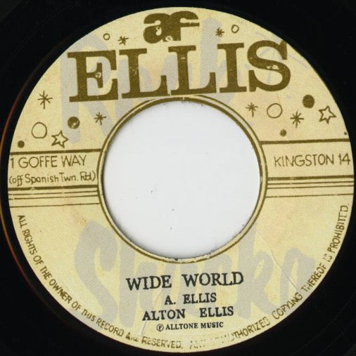 Alton Ellis / アルトン・エリス - Wide World / Dedidcation -7 (DB010)