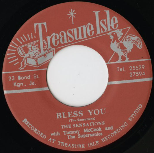 Tommy McCook – Bond Street Shuffle / Bless You (T014) 7inch JPN Treasure Isle｜新品7inch
