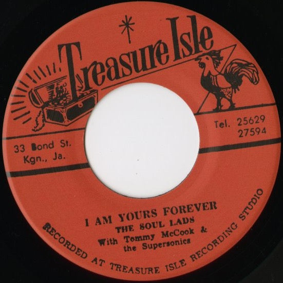 The Soul Lads – Funny / I Am Yours Forever (T040) JPN Treasure Isle｜新品7inch