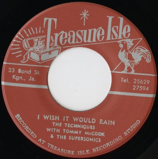 The Techniques / テクニークス / Run Come Celebrate / I Wish It Would Rain -7 ( t046)