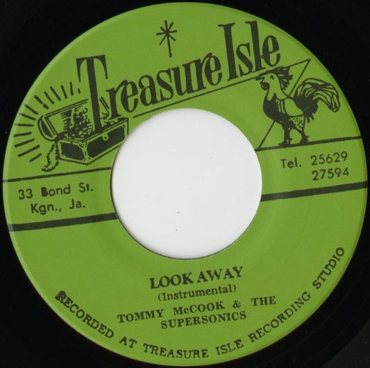 Justin Hinds & The Dominos – The Road Is Rough / Look Away (T042) 7inch JPN Treasure Isle リイシュー
