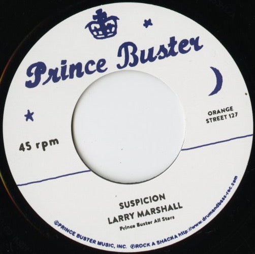 Larry Marshall / ラリー・マーシャル / Broken Heart / Suspicion -7 (RSPB7-005)