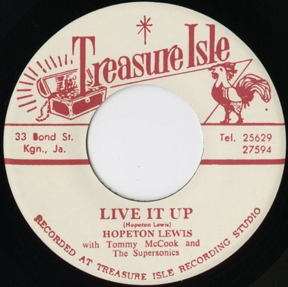Hopeton Lewis / ホープトン・ルイス / Blackman Time / Live It Up -7 (T006)
