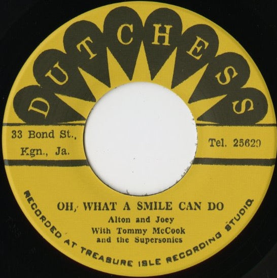 Joey and Butch – You Promised Love / Oh What A Smile Can Do (T033) 7inch JPN Treasure Isle リイシュー
