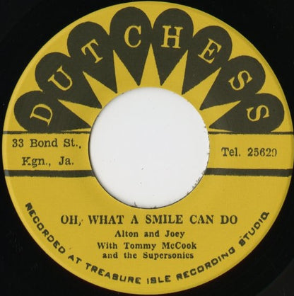 Joey and Butch – You Promised Love / Oh What A Smile Can Do (T033) 7inch JPN Treasure Isle リイシュー