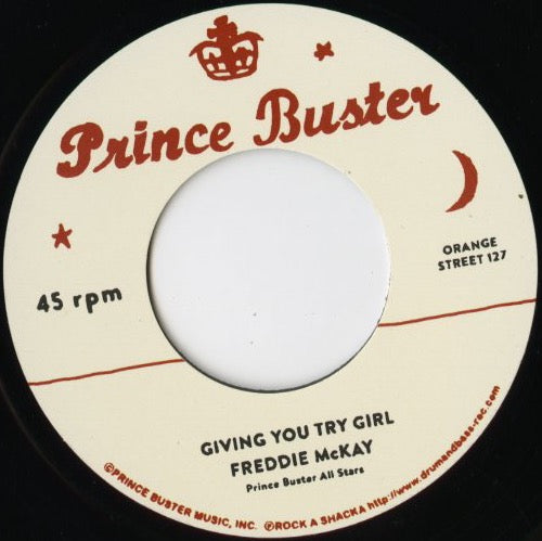 Freddie McKay / フレディ・マッケイ / Red Eye Girl / Giving You Try Girl -7 (RSPB7-006)