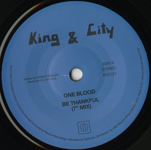 One Blood / ワン・ブラッド / Be Thankful -7 (ERC124)