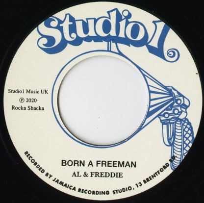 Al & Freddie  / アル＆フレディ / Born A Freeman -7 (RSCS7-006)