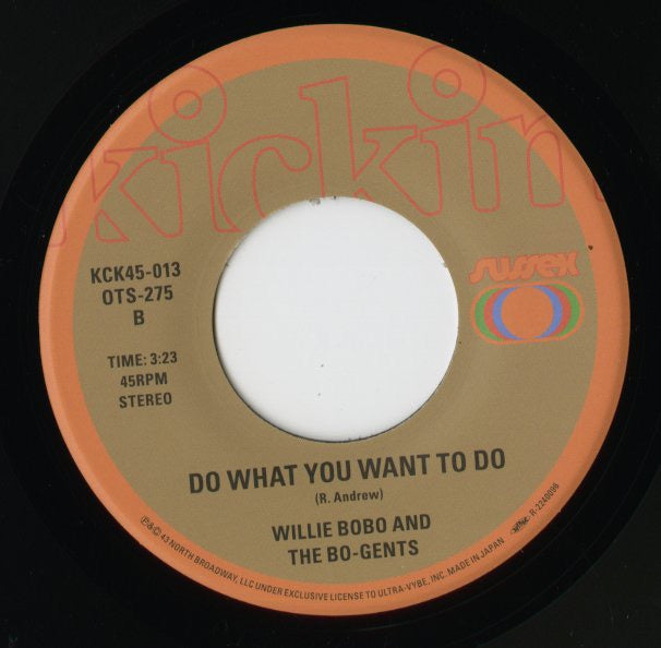 Willie Bobo – How Can I Say Goodbye? / Do What You Want To Do (OTS-275) 7inch 2022 JPN｜新品7inch