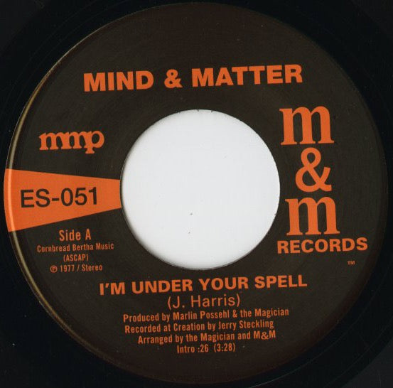 Mind & Matter / マインド＆マター / I'm Under Your Spell / Sunshine Lady -7 (ES051)