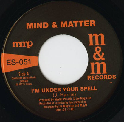 Mind & Matter / マインド＆マター / I'm Under Your Spell / Sunshine Lady -7 (ES051)
