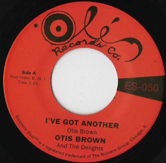 Otis Brown『I've Got The Another / Southside Chicago』US Numero Group 7inch（ES050）シカゴ・サウスサイド・ソウル名曲