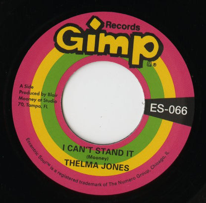 Thelma Jones『I Can't Stand It / Only Yesterday』US Numero Group 7inch（ES066）フロリダ録音 ソウル未発表音源