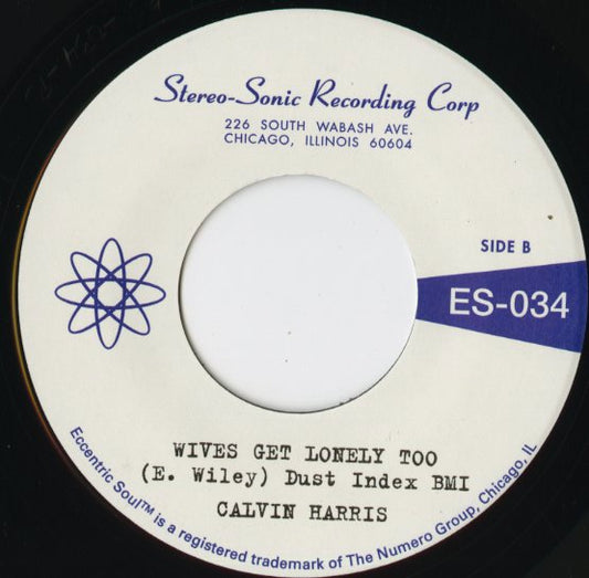 Calvin Harris – Love's Recipe / Wives Get Lonely Too (ES034) US Numero Group｜新品7inch