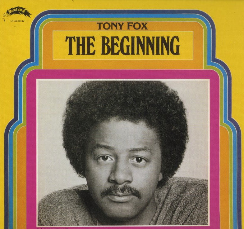 Tony Fox『The Beginning』JPN SHOUT! CD（SHOUT-275）モダン・ソウル名盤 世界初CD化