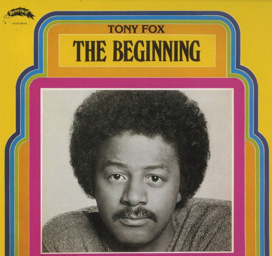 Tony Fox『The Beginning』JPN SHOUT! CD（SHOUT-275）モダン・ソウル名盤 世界初CD化