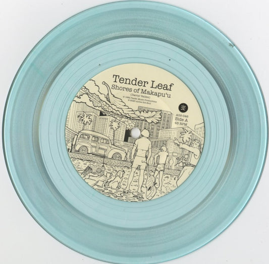 Tender Leaf『Shores Of Makapu'u / Coast To Coast』2020年US Aloha Got Soul 7inch（AGS-046）ハワイアン・コンテンポラリー名曲 クリアー盤