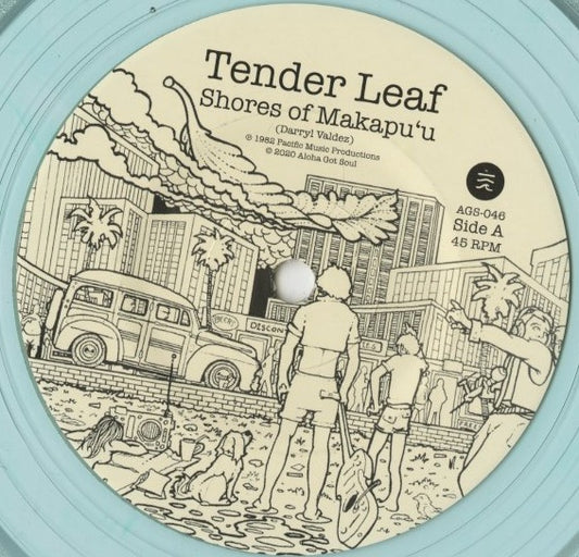 Tender Leaf – Shores Of Makapu'u / Coast To Coast (AGS-046) 7inch 2020 US Aloha Got Soul｜新品7inch A
