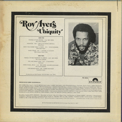 Roy Ayers / ロイ・エアーズ / Change Up The Groove (PD-6032)