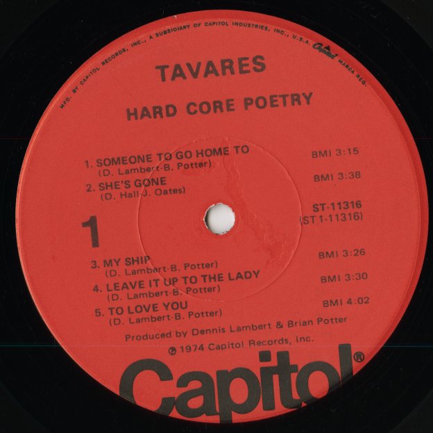 Tavares / タヴァレス / Hard Core Poetry (ST-11316)