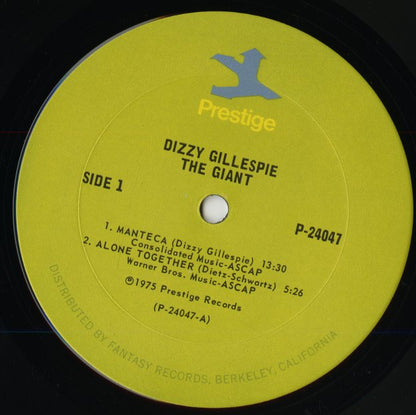 Dizzy Gillespie / ディジー・ガレスピー / The Giant (P-24047)