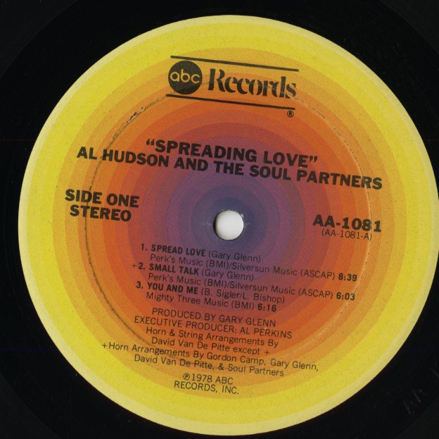 Al Hudson / アル・ハドソン / Spreading Love (AA-1081)