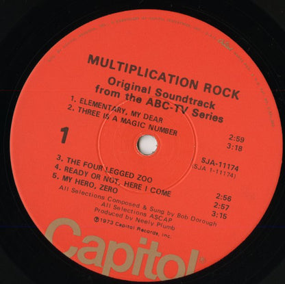 Multiplication Rock -OST / マルチプリケーション・ロック / Music: Bob Dorough (SJA-11174)