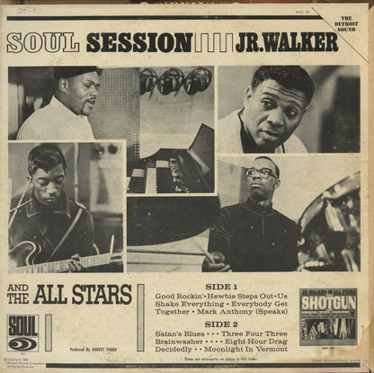 Jr. Walker & The All Stars / ジュニア・ウォーカー＆オールスターズ / Soul Session (SOUL 702)