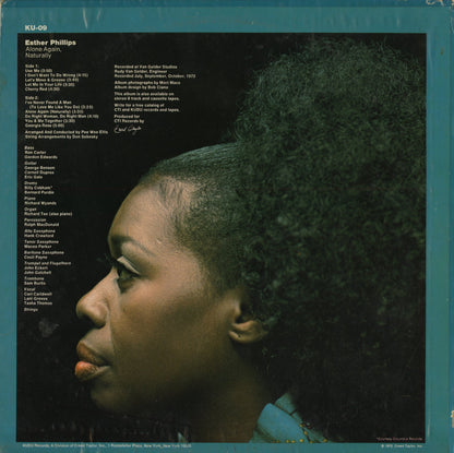 Esther Phillips / エスター・フィリップス / Alone Again,Naturally (KU09)
