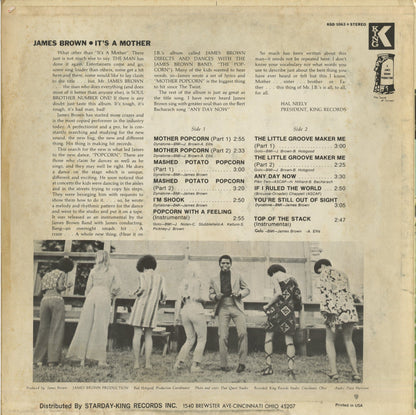 James Brown / ジェイムス・ブラウン / It's A Mother (KSD 1063)
