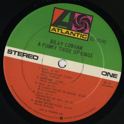 Billy Cobham / ビリー・コブハム / A Funky Thide Of Sings (SD 18149)