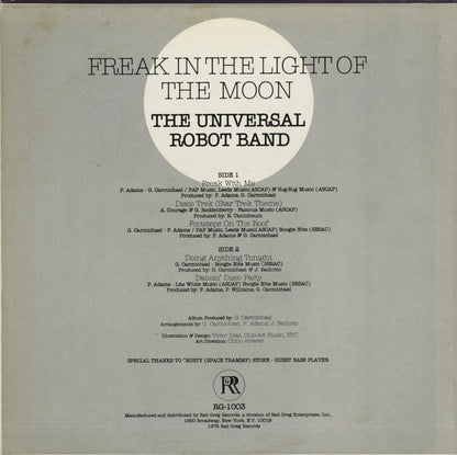 Universal Robot Band / ユニヴァーサル・ロボット・バンド / Freak In The Light Of The Moon (RG-1003)