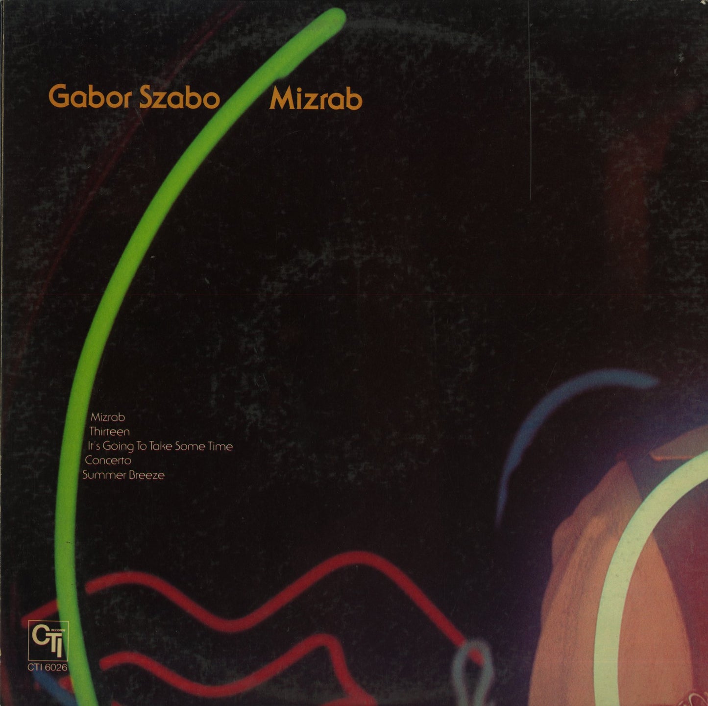 Gabor Szabo / ガボール・ザボ / Mizrab (CTI 6026)