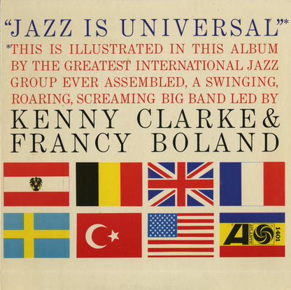 Kenny Clarke & Francy Boland / ケニー・クラーク・アンド・フランシー・ボランド / Jazz Is Universal (SD 1401)