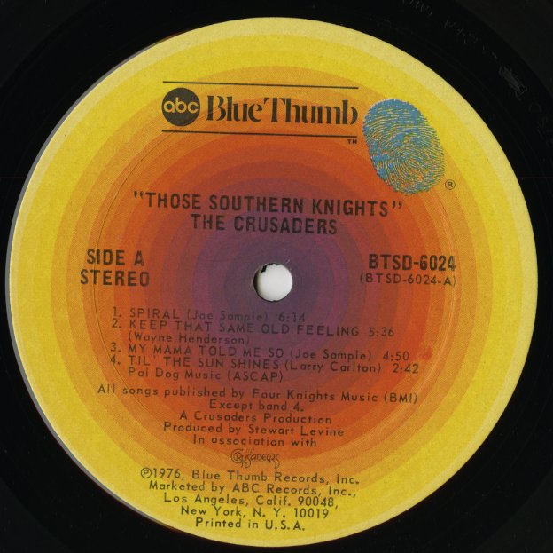 The Crusaders / クルセイダーズ / Those Southern Knights (BTSD-6024)