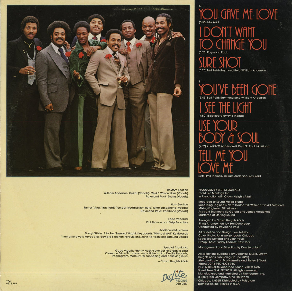 The Crown Heights Affair / クラウン・ハイツ・アフェア / Sure Shot (DSR-9517)