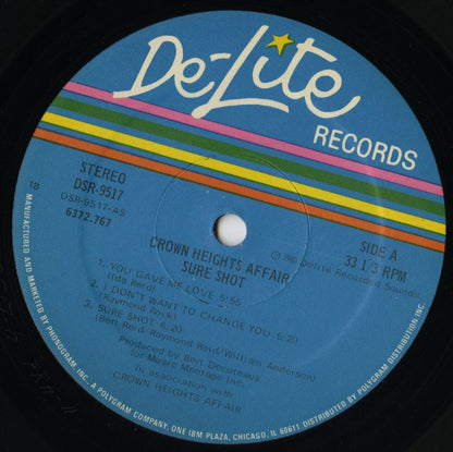The Crown Heights Affair / クラウン・ハイツ・アフェア / Sure Shot (DSR-9517)