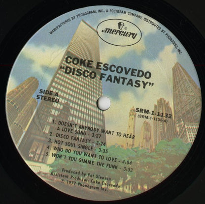 Coke Escovedo / コーク・エスコヴェード / Disco Fantasy (SRM1132)