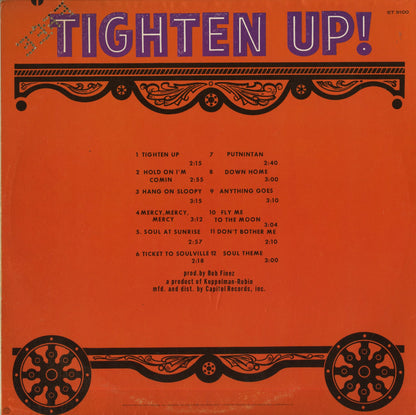 Benny Gordon and The Soul Brothers / ベニー・ゴードン＆ソウル・ブラザーズ / Tighten Up (ST9100)
