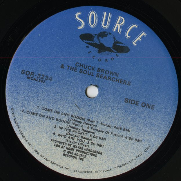 Chuck Brown & The Soul Searchers / チャック・ブラウン / Funk Express (SOR-3234)