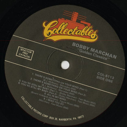 Bobby Marchan / ボビー・マーチャン / Golden Classics (COL 5113)