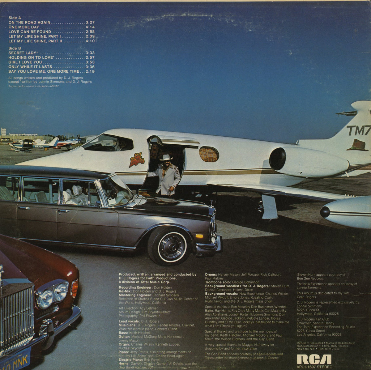 D.J. Rogers / On The Road Again (APL1-1697)